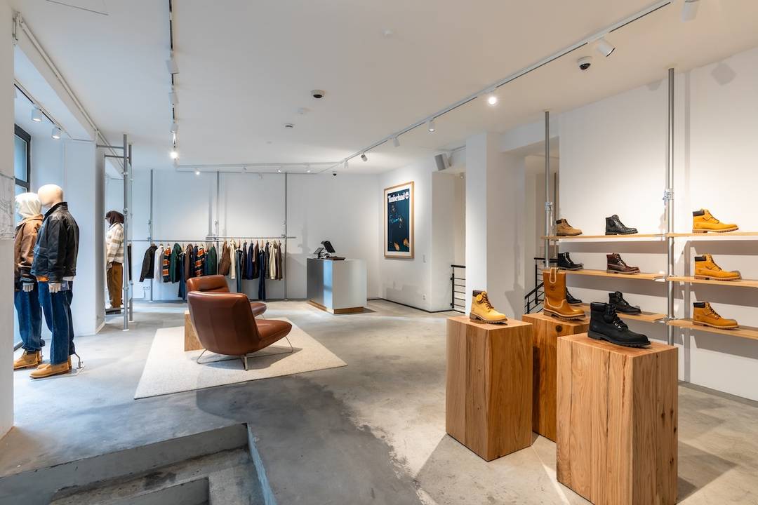 Timberland's new temporary concept store in Berlin