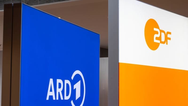 The logos of ARD and ZDF (symbol image).