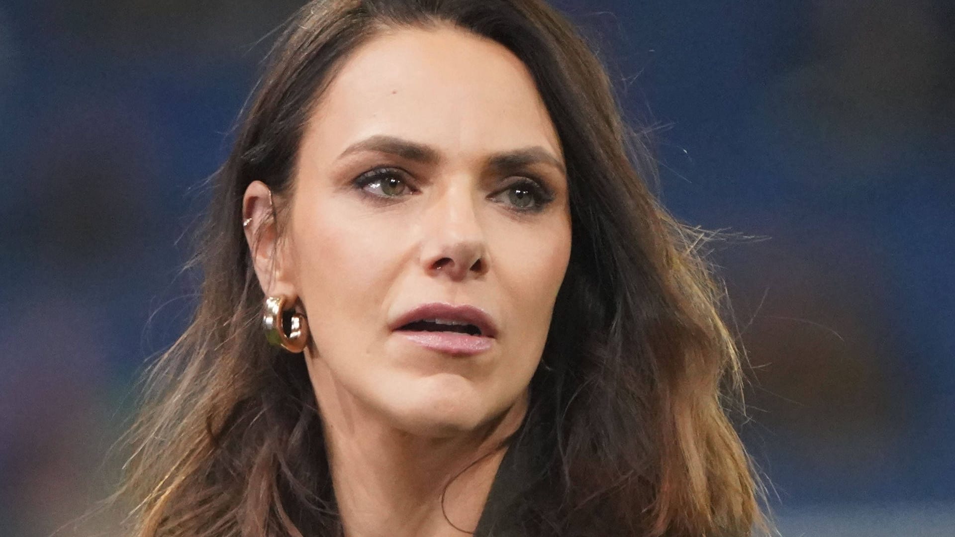 Esther Sedlaczek: She is back on TV after a short maternity break.
