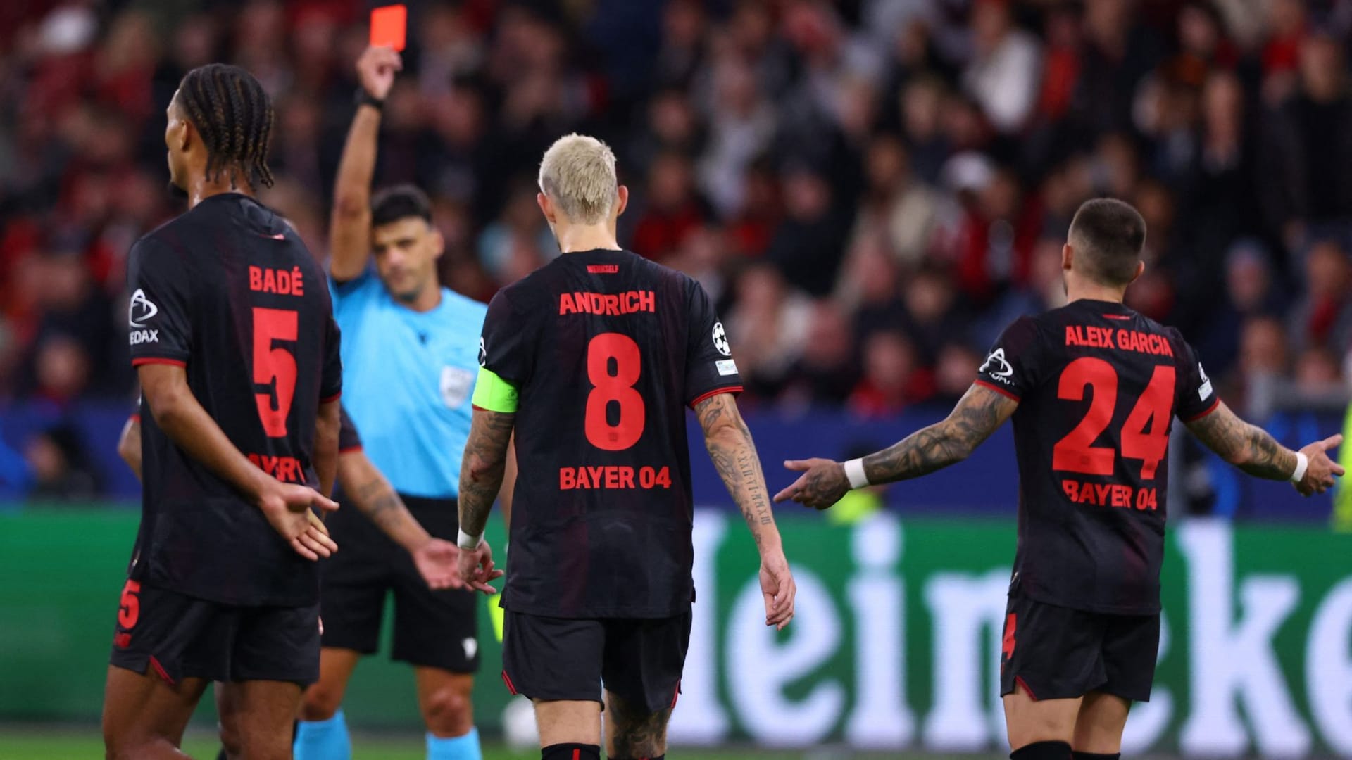 Robert Andrich (M.): The national player was shown a red card early on against PSG.