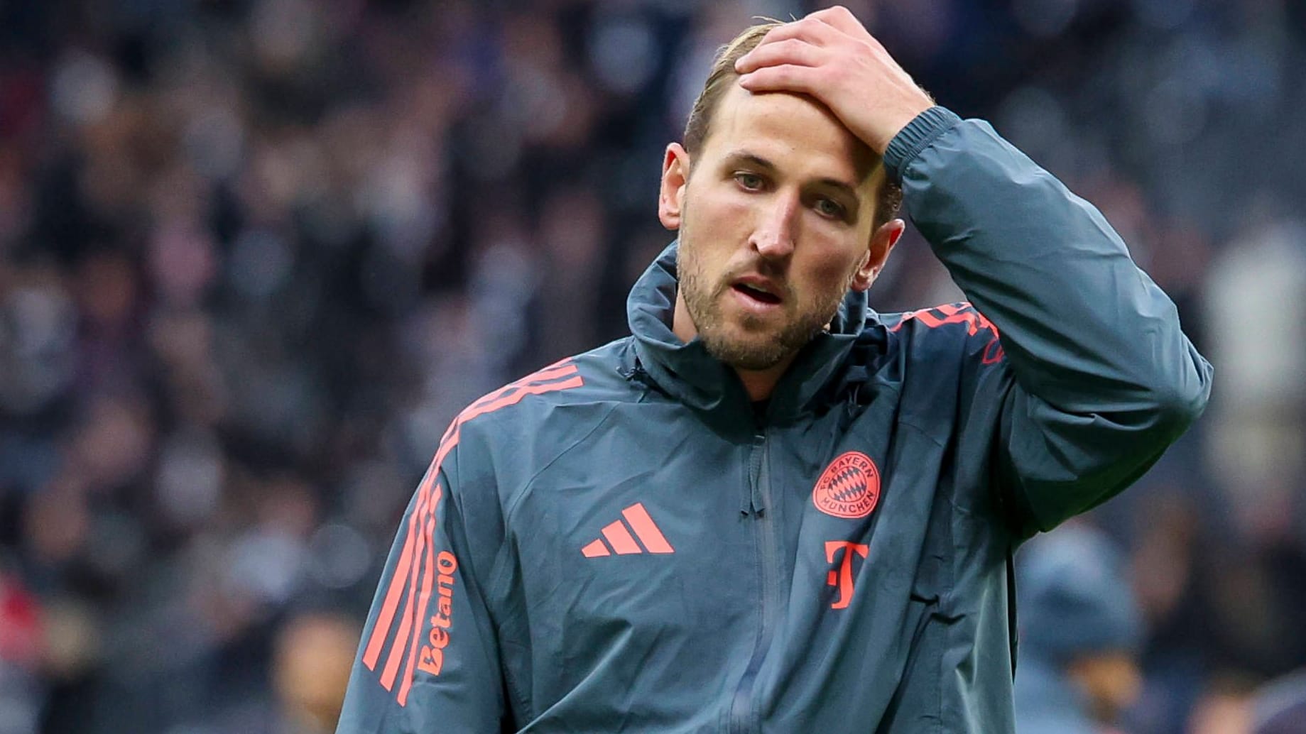 Harry Kane: The striker has to sit out.