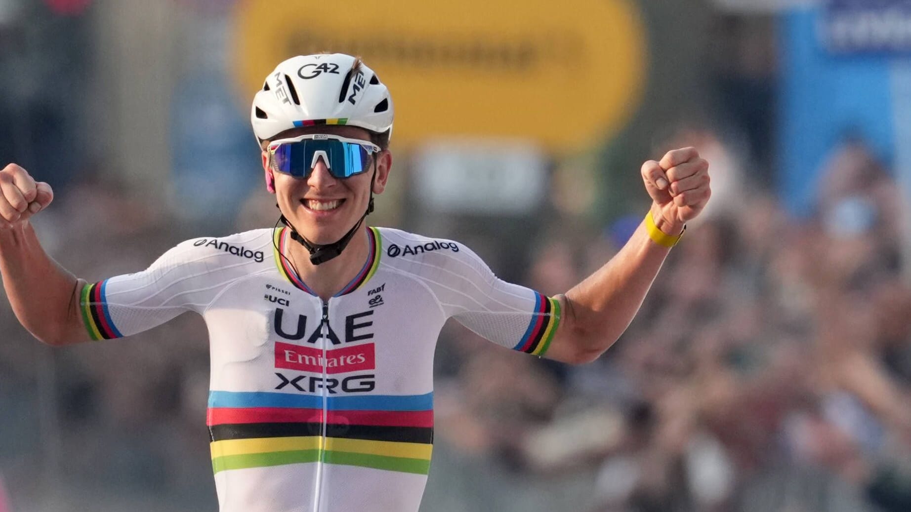 Tadej Pogačar: He is currently the best cyclist in the world.