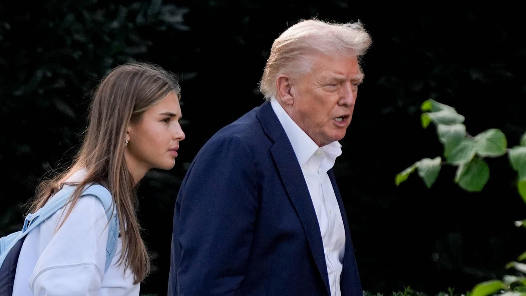 Kai and Donald Trump: She is the granddaughter of the US President and has a passion for golf.