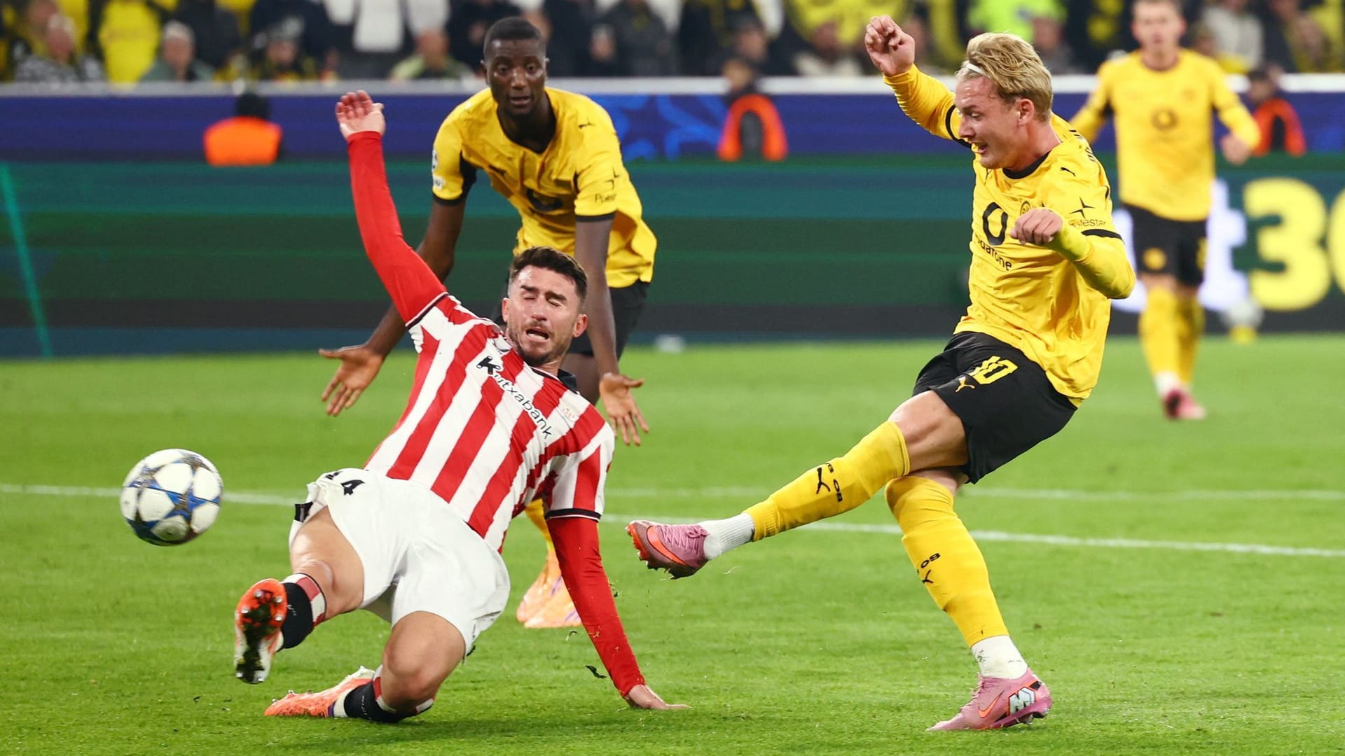 The final score: Julian Brandt meets Dortmund 4: 1 against Bilbao.