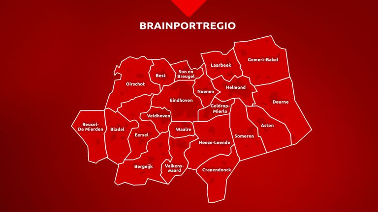 The Brainport region (image: Omroep Brabant).