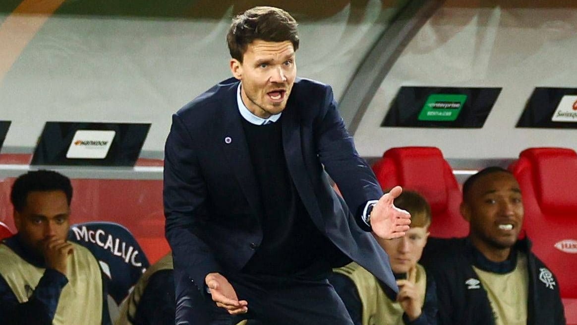 Unlucky on debut: Rangers coach Danny Röhl.