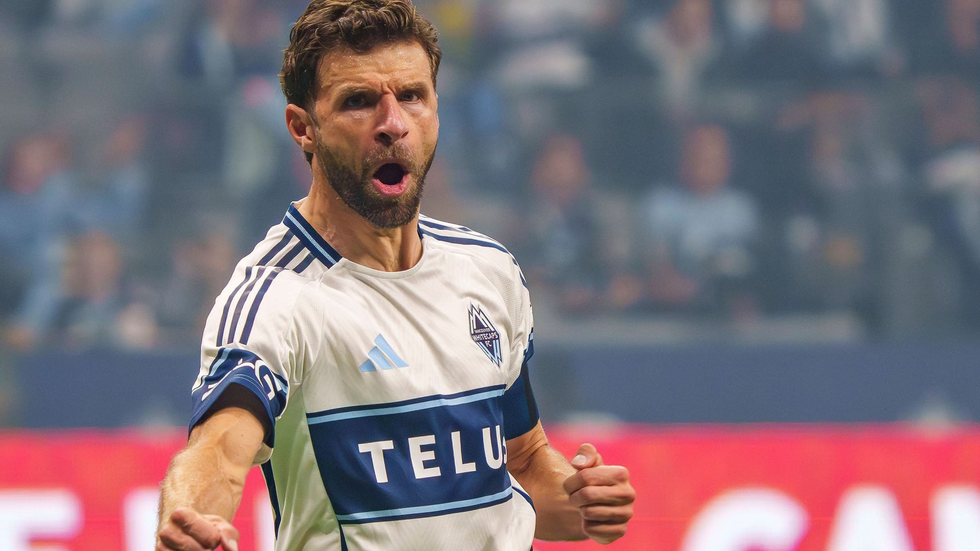 Thomas Müller: The world champion scored in the final for the Canadian Championship.