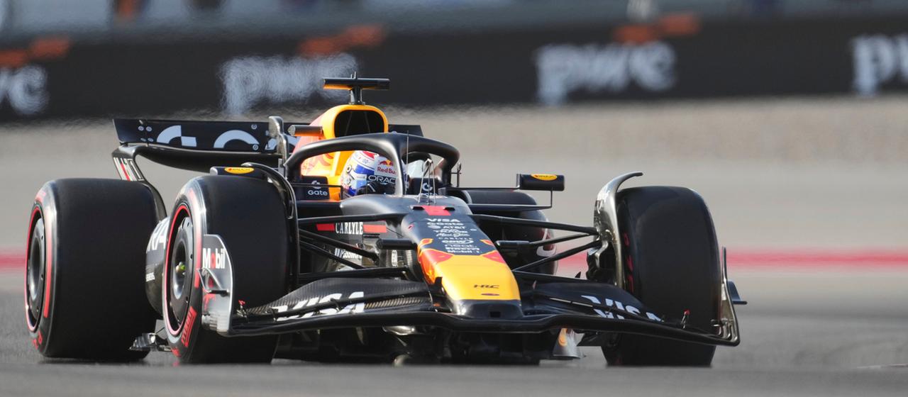 Max Verstappen qualifying for the US Grand Prix