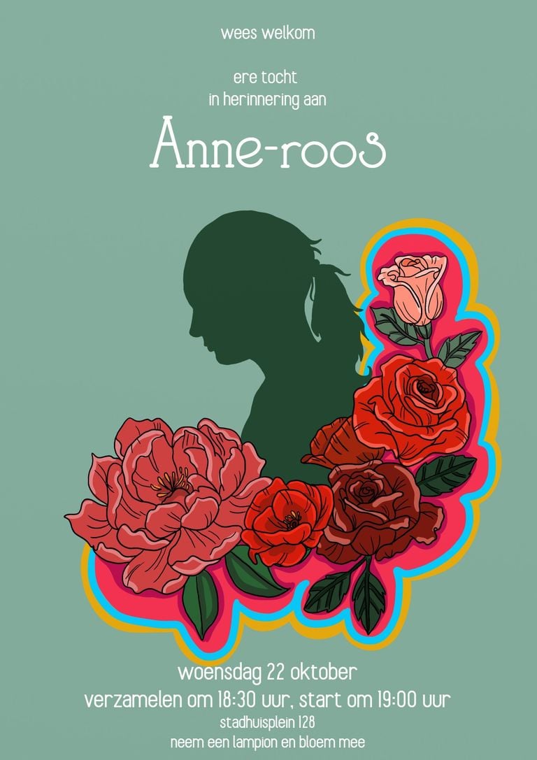 The organization wants to celebrate the life of Anne-roos with the honorary procession (image: honorary procession organization).