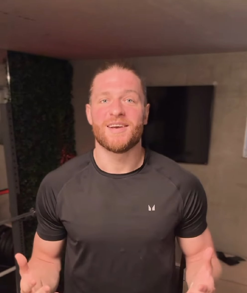 Macej Gebala gibt auch vor der Kamera eine gute Figur ab