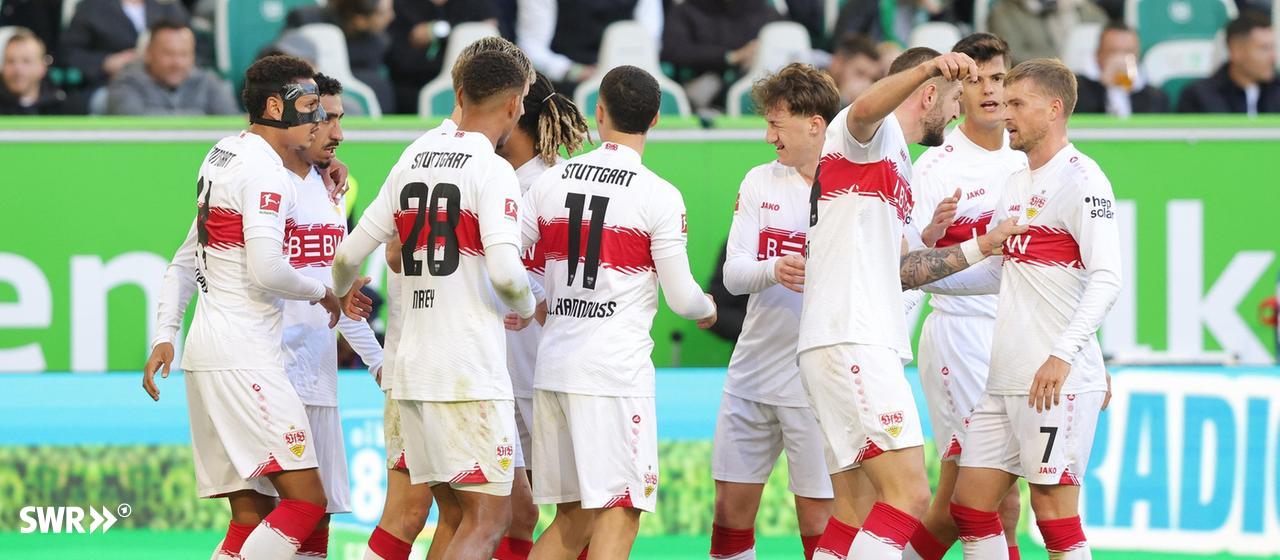 VfB Stuttgart won 3-0 at VfL Wolfsburg