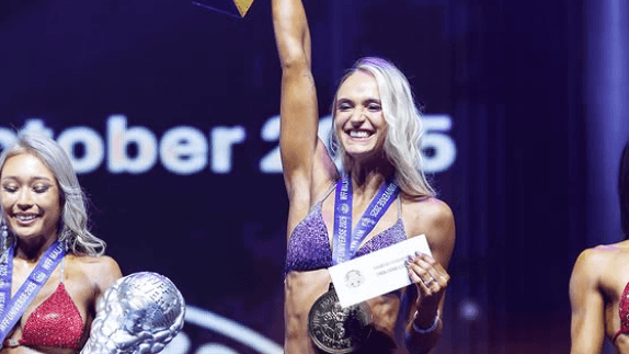 Lia Liebing after her victory: She shared the photo on her Instagram account.