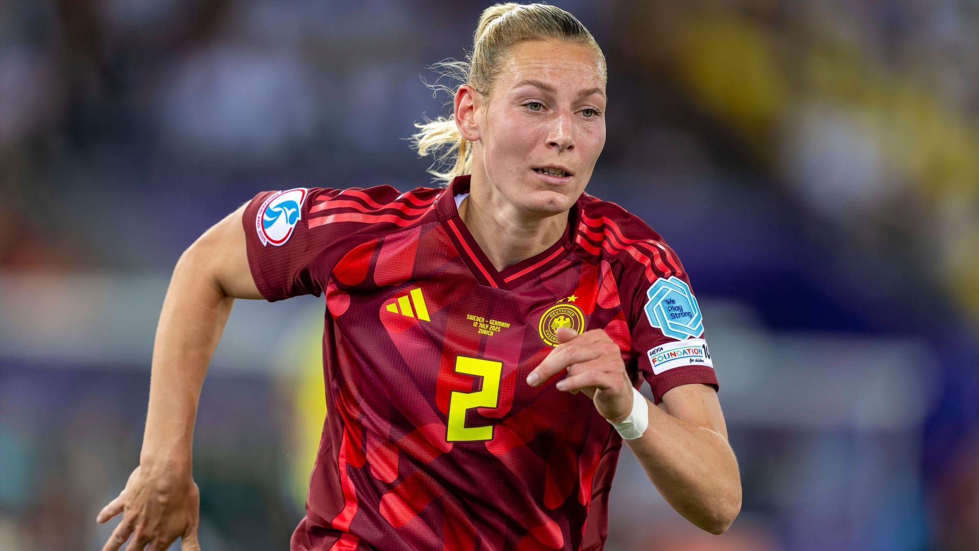 Sarai Linder: The national player has appeared in 29 games for the DFB team so far.