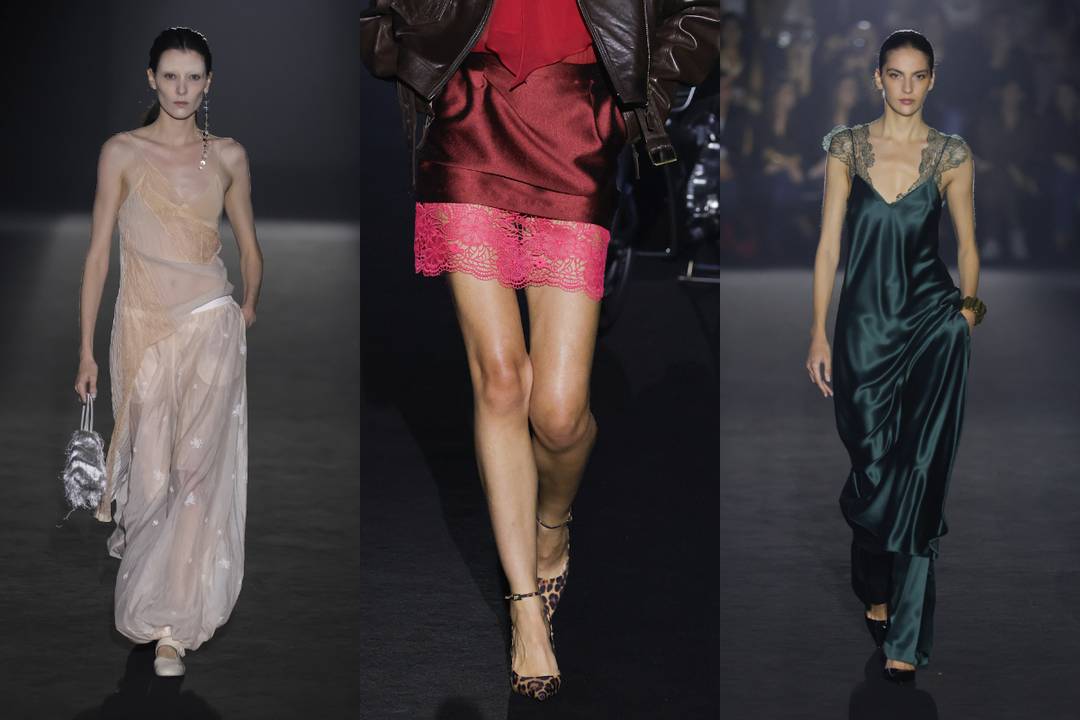(De izq. a dch.) Eiko Ai, Nathalie Chandler, Simorra and 080 Barcelona Fashion.