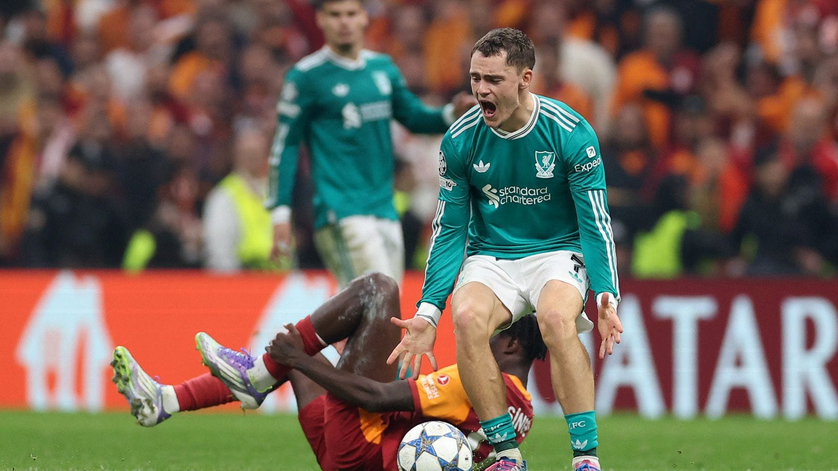 It was also not going well against Galatasaray for the Neu-Liverpool Florian Wirtz.