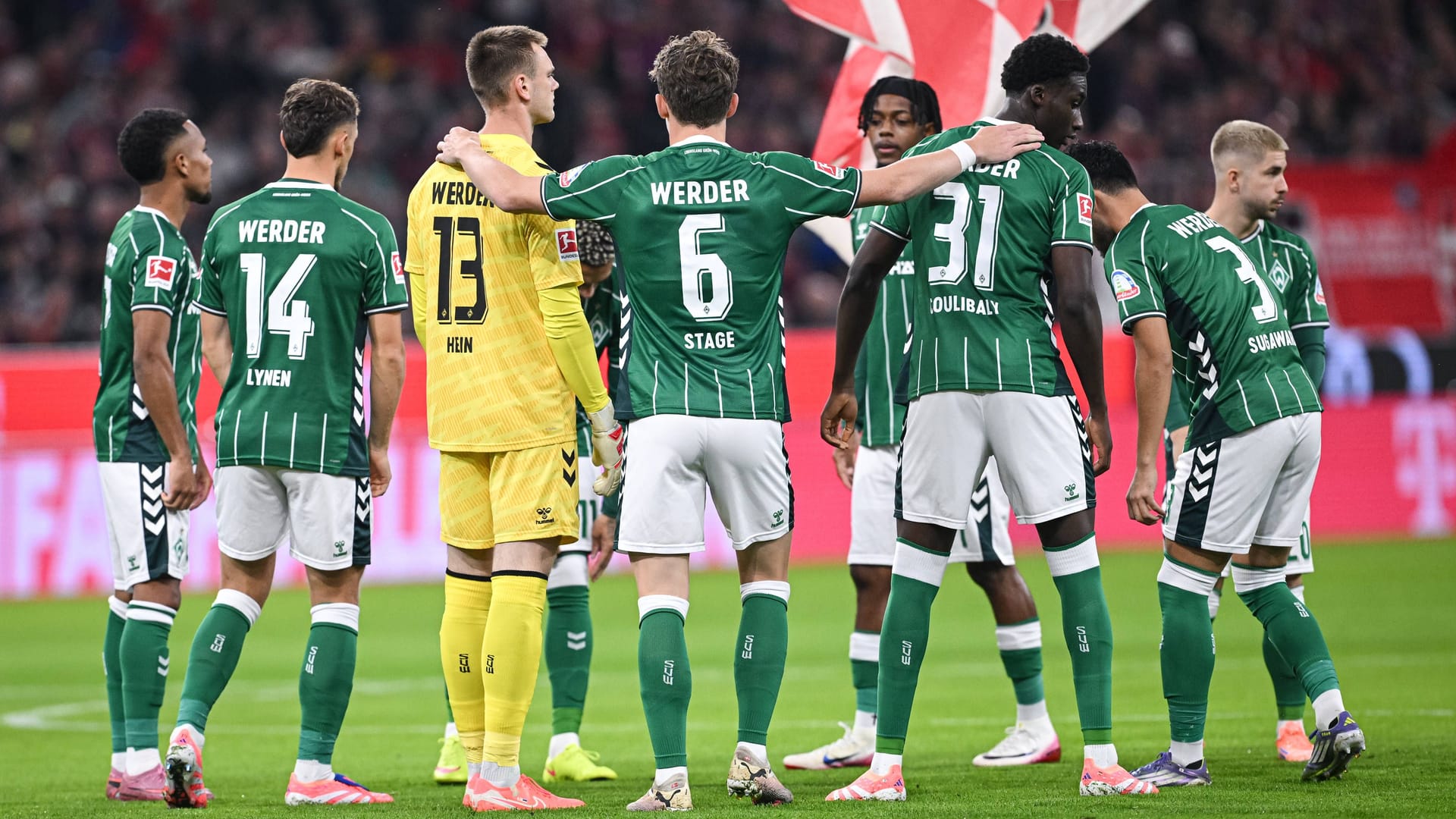 The Werder professionals stand together: There will be a home win against St. Pauli on Saturday.
