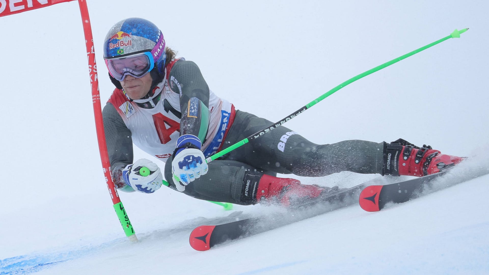 Lucas Pinheiro Braathen: The alpine ski racer had a weekend to forget.