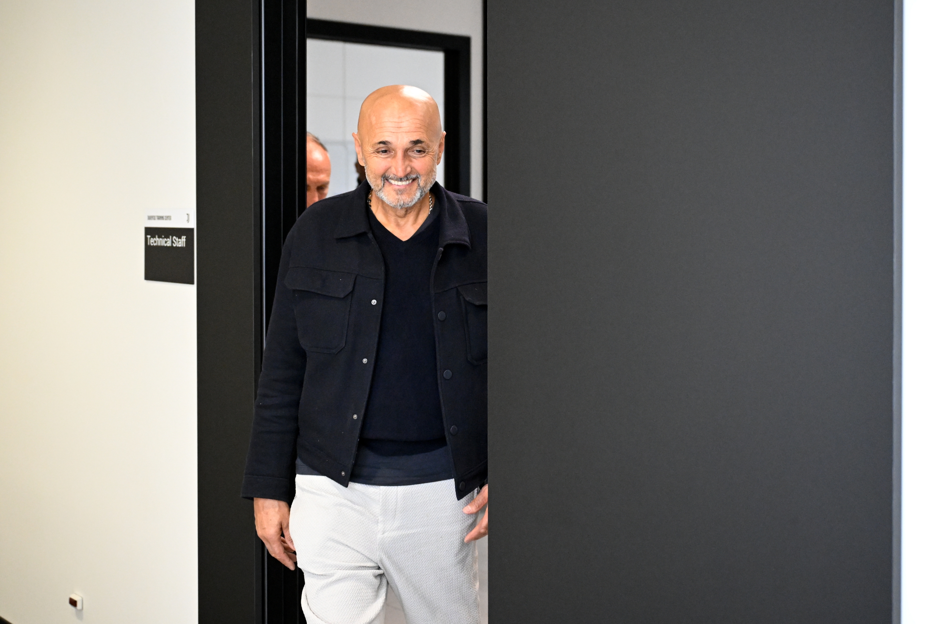 TURIN, ITALY - OCTOBER 30: Juventus New Head Coach Luciano Spalletti at his arrival at Jtc on October 30, 2025 in Turin, Italy. (Photo by Daniele Badolato - Juventus FC/Juventus FC via Getty Images)