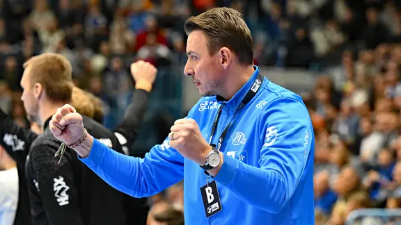 Handball coach Filip Jicha from THW Kiel