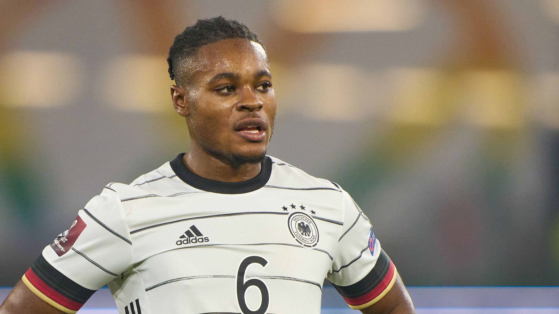 Ridle Baku in November 2021 in his last appearance for the DFB team: Now the right-back is returning.