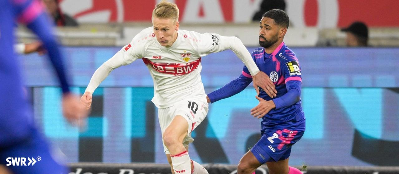 Philip Mwene loses duel against Chris Führich