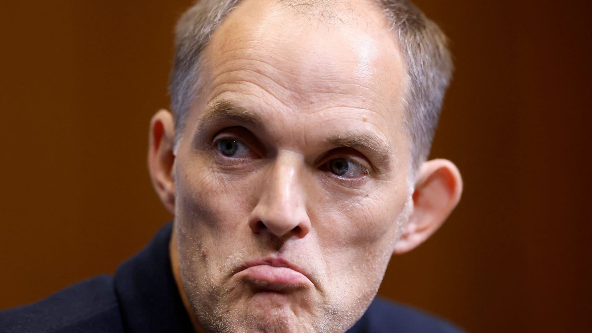 Unpopular decision: England coach Thomas Tuchel has to justify himself.