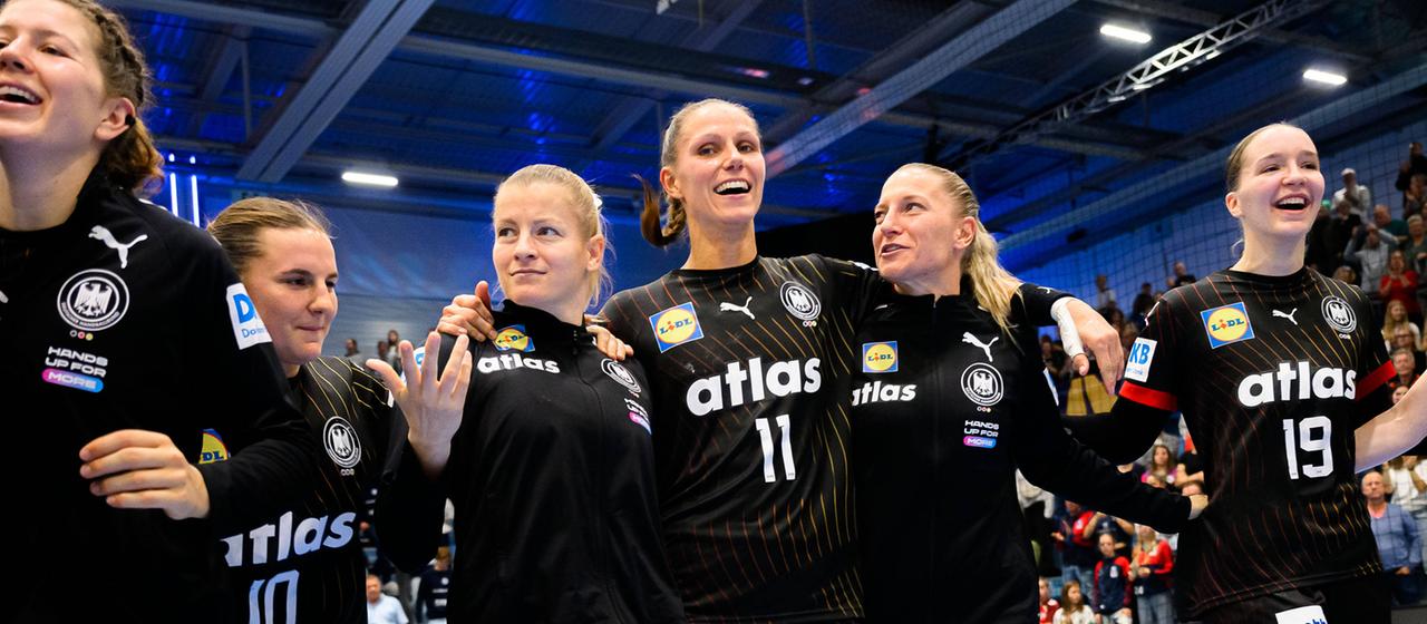 Xenia Smits after the win against North Macedonia