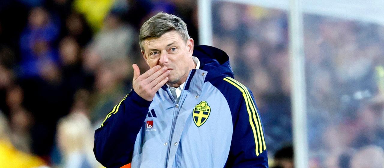 Sweden's former national coach Jon Dahl Tomasson