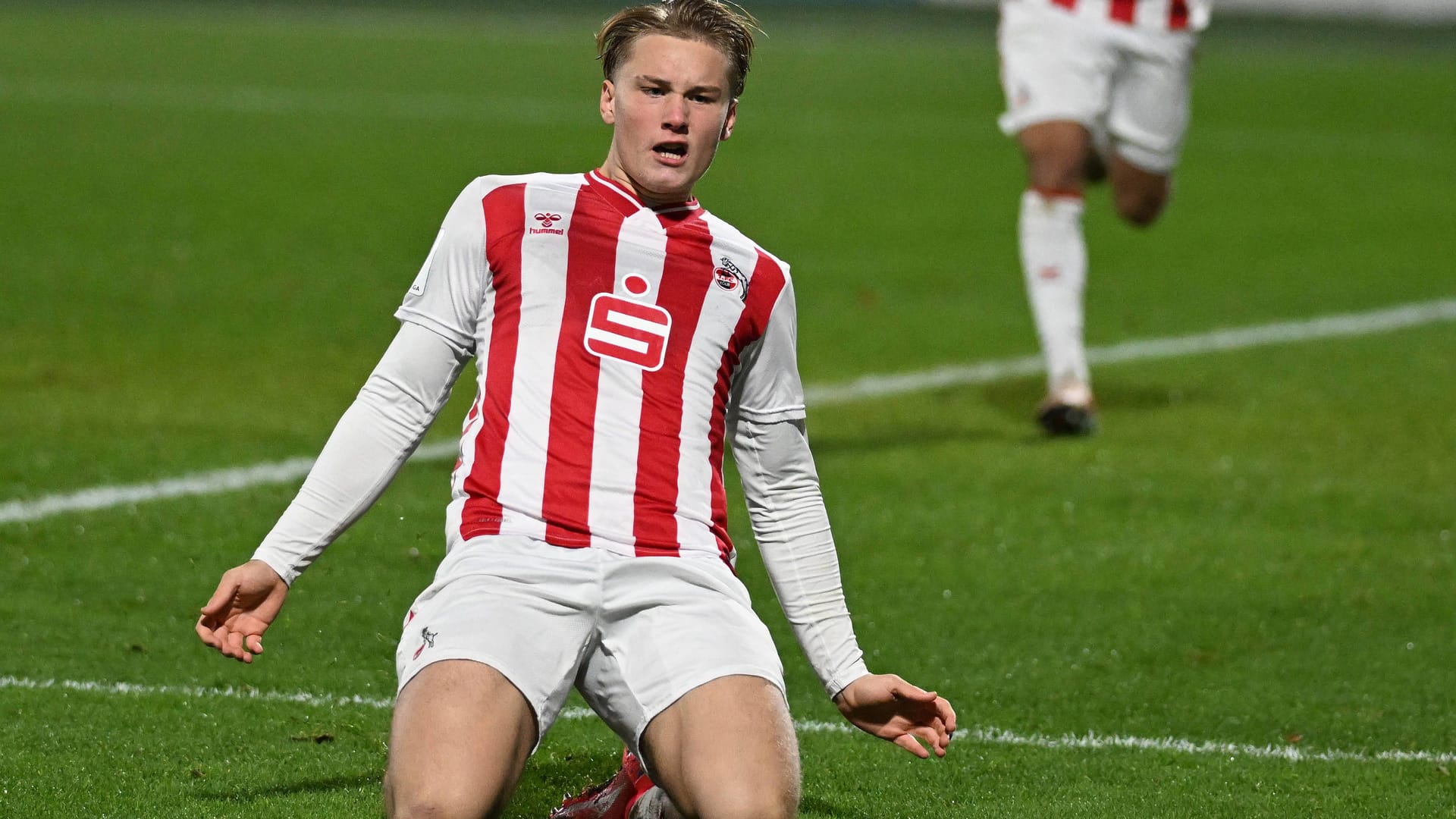 Fynn Schenten: The player scored the equalizer shortly before half-time.