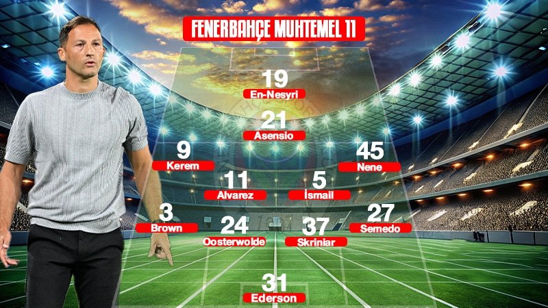 Fenerbahçe probable 11