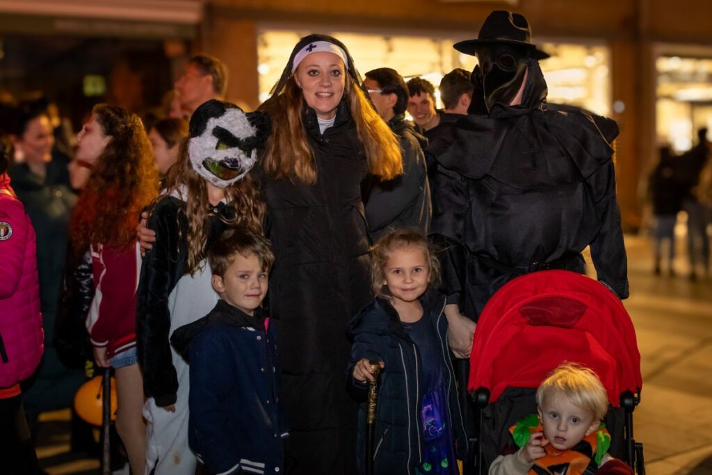 Halloween Walk 2025 Zoetermeer. Photo: in the Zoetermeer neighborhood / Samira Geerdinck