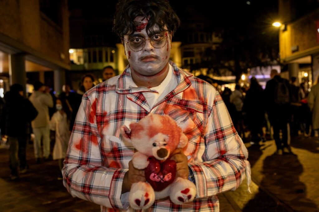 Halloween Walk 2025 Zoetermeer. Photo: in the Zoetermeer neighborhood / Samira Geerdinck