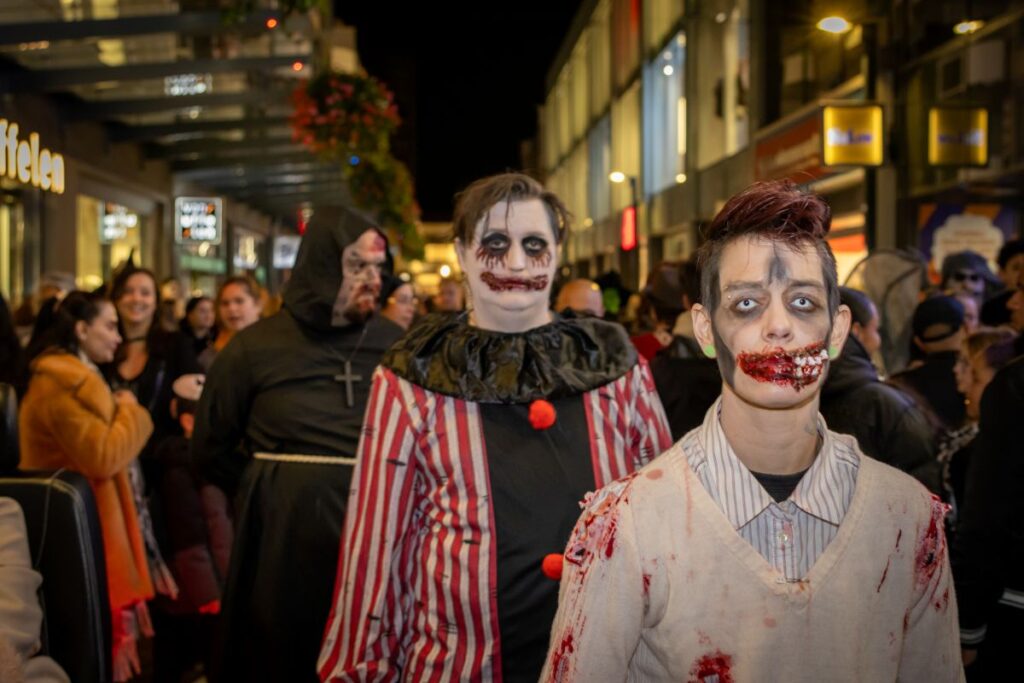 Halloween Walk 2025 Zoetermeer. Photo: in the Zoetermeer neighborhood / Samira Geerdinck