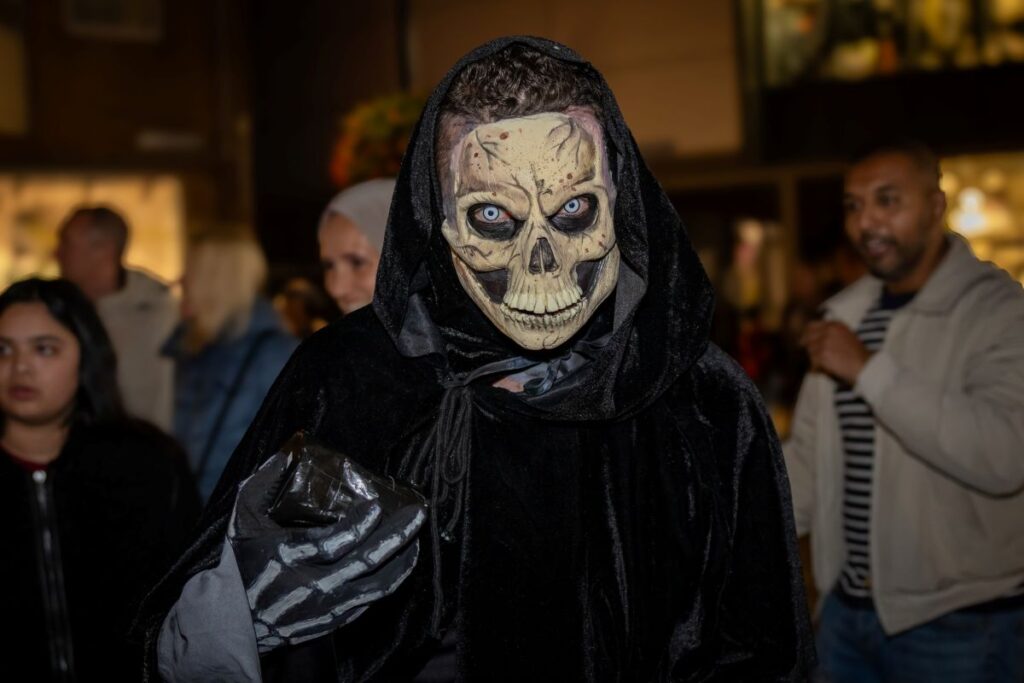 Halloween Walk 2025 Zoetermeer. Photo: in the Zoetermeer neighborhood / Samira Geerdinck