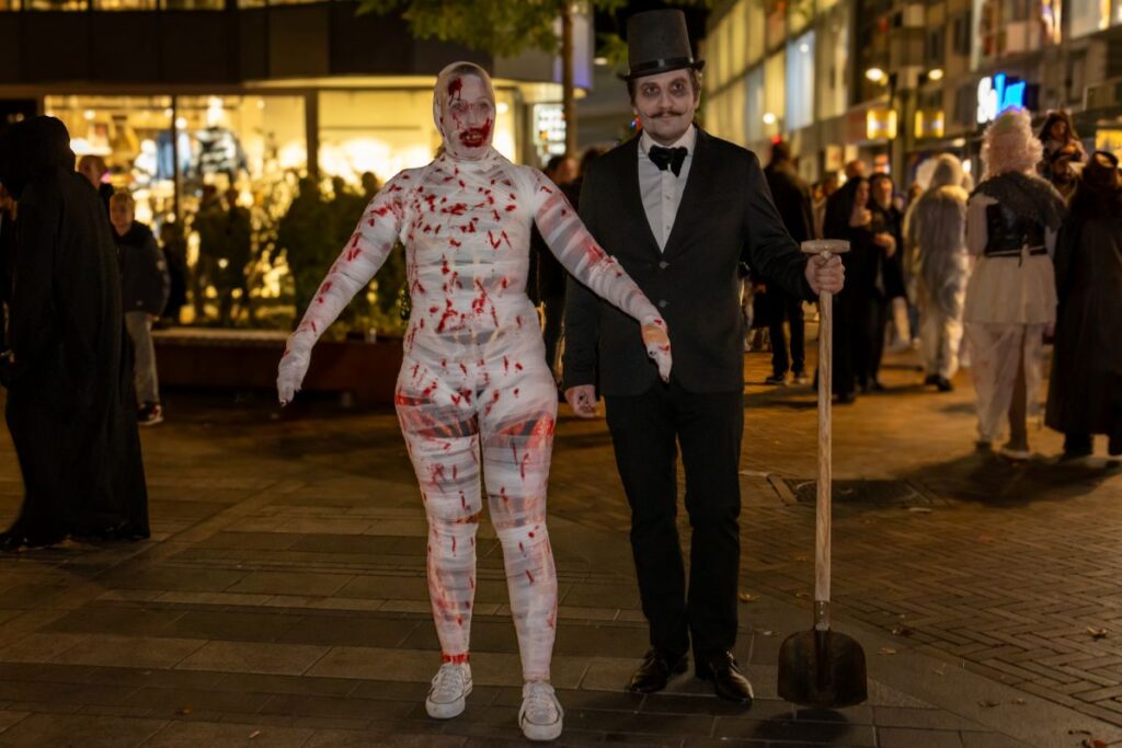 Halloween Walk 2025 Zoetermeer. Photo: in the Zoetermeer neighborhood / Samira Geerdinck