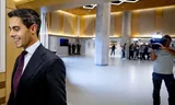 D66 leader Rob Jetten responds to the results of the House of Representatives elections in the House of Representatives building. 