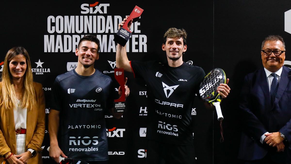The 'Superpibes' after conquering Madrid