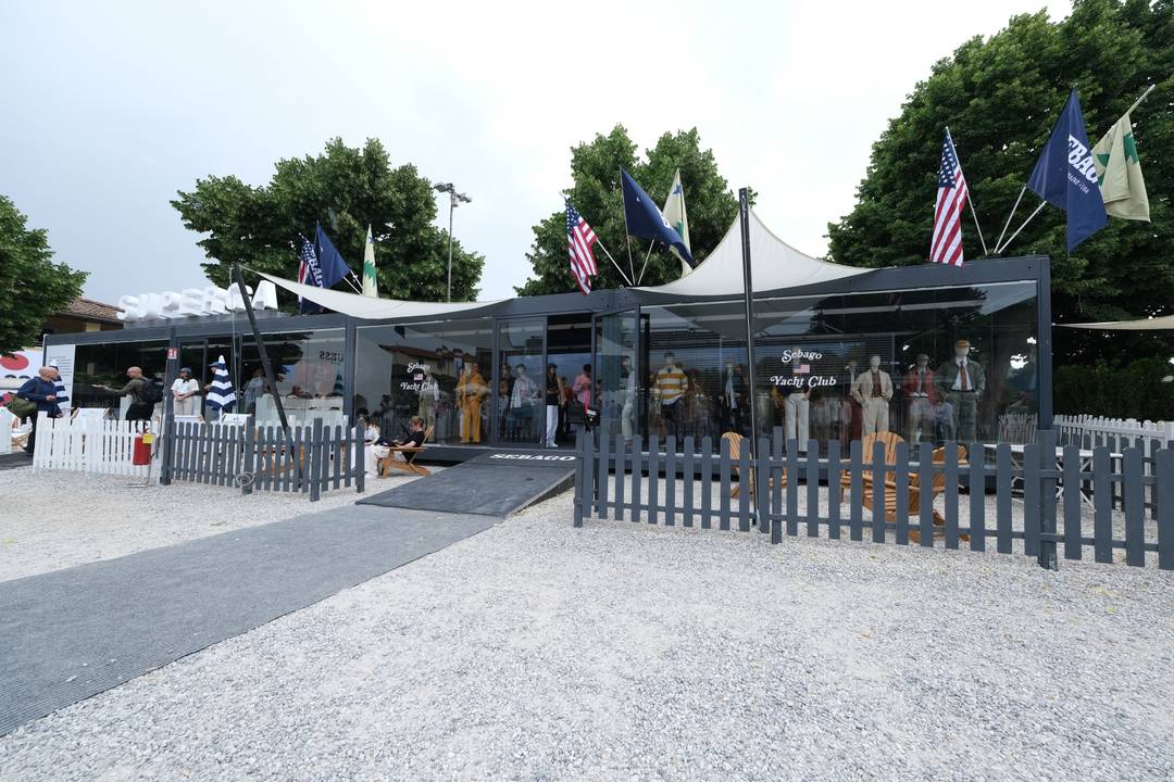Lo stood Sebago a Pitti Uomo for the 2025 edition