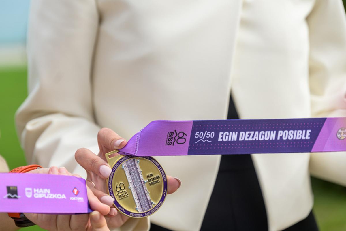 The finisher's medal