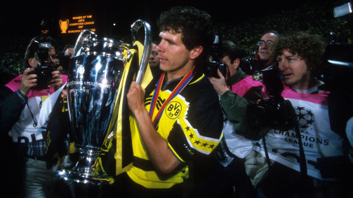 Andreas Möller played 301 times for Borussia Dortmund from 1988 to 1990 and from 1994 to 2000 and, among other things, won the Champions League in 1997 with the black and yellow team 