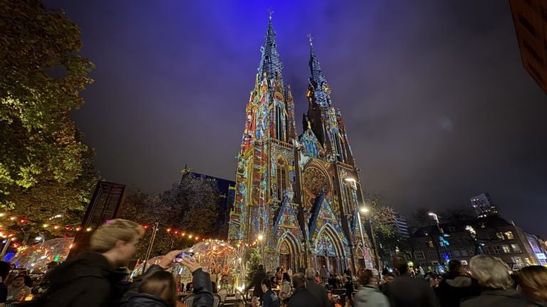 The Catharina Church in full glow (photo: Rogier van Son).