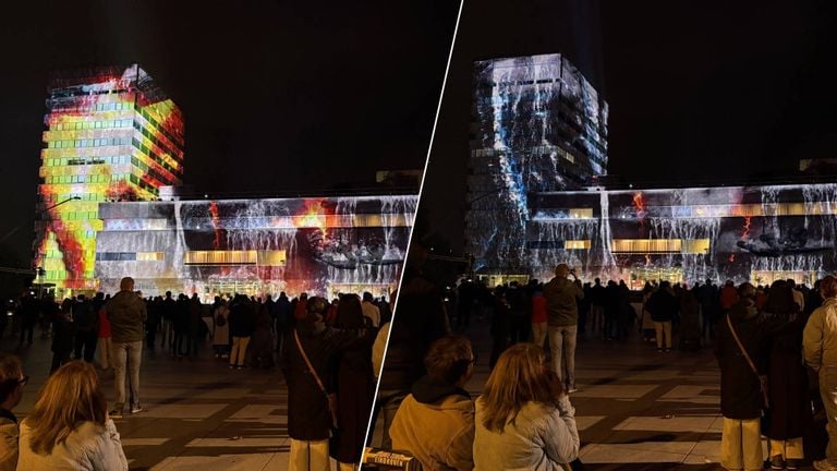 The Town Hall underwent several changes in a short time (photos: Rogier van Son).