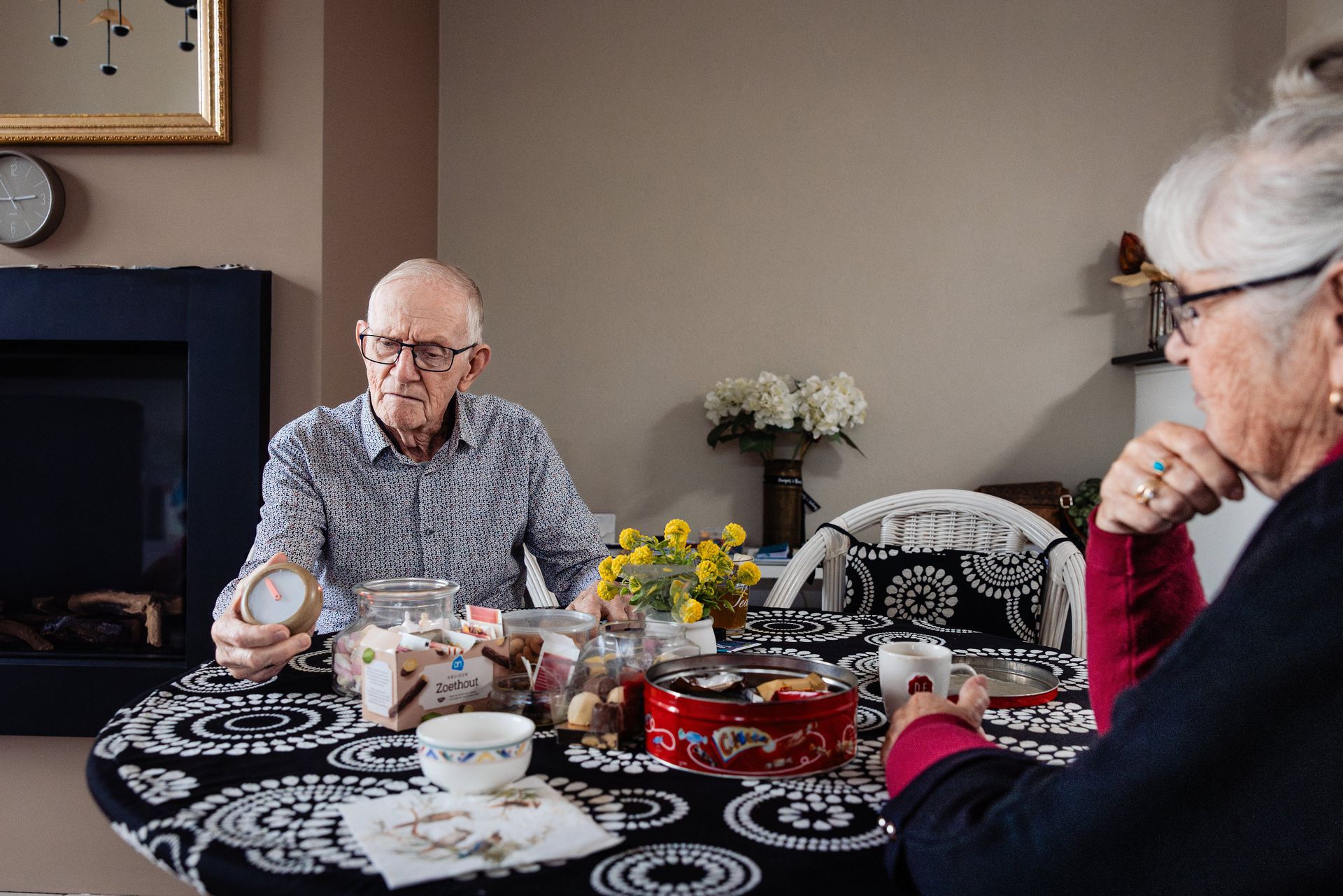 Ben van Dijk and his wife Ineke.