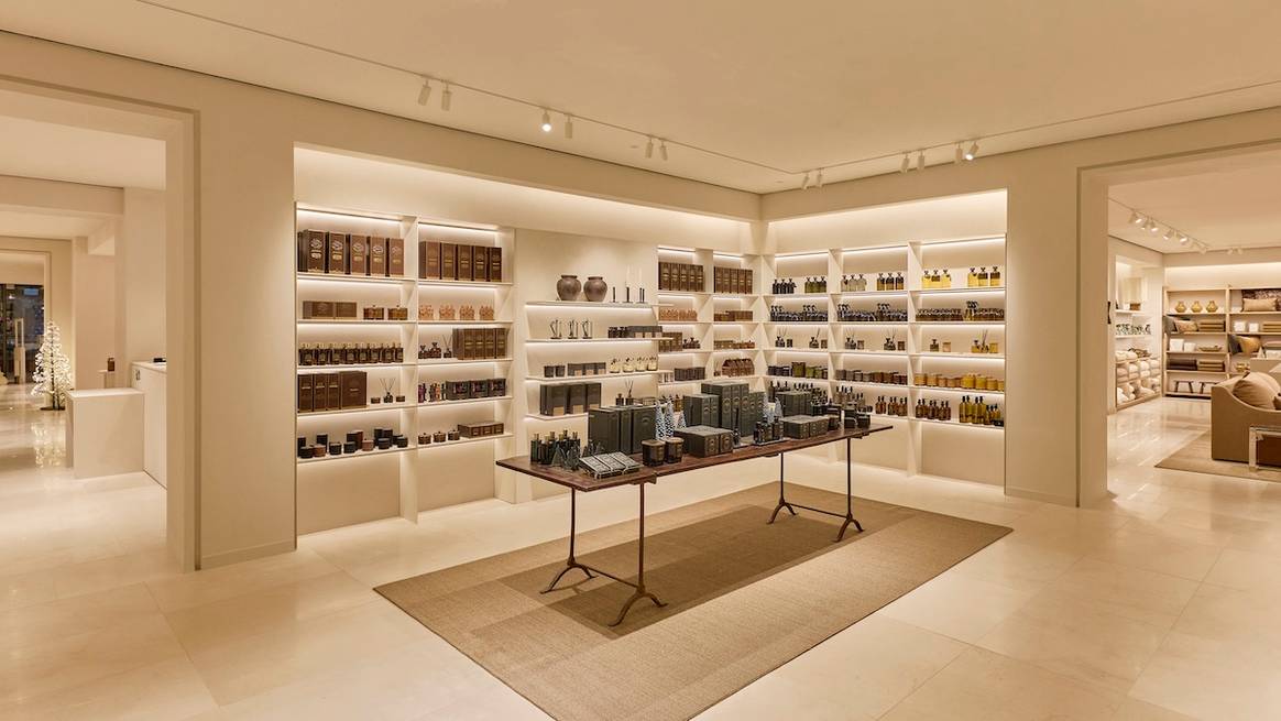 View of the new Zara Home store in Hamburg