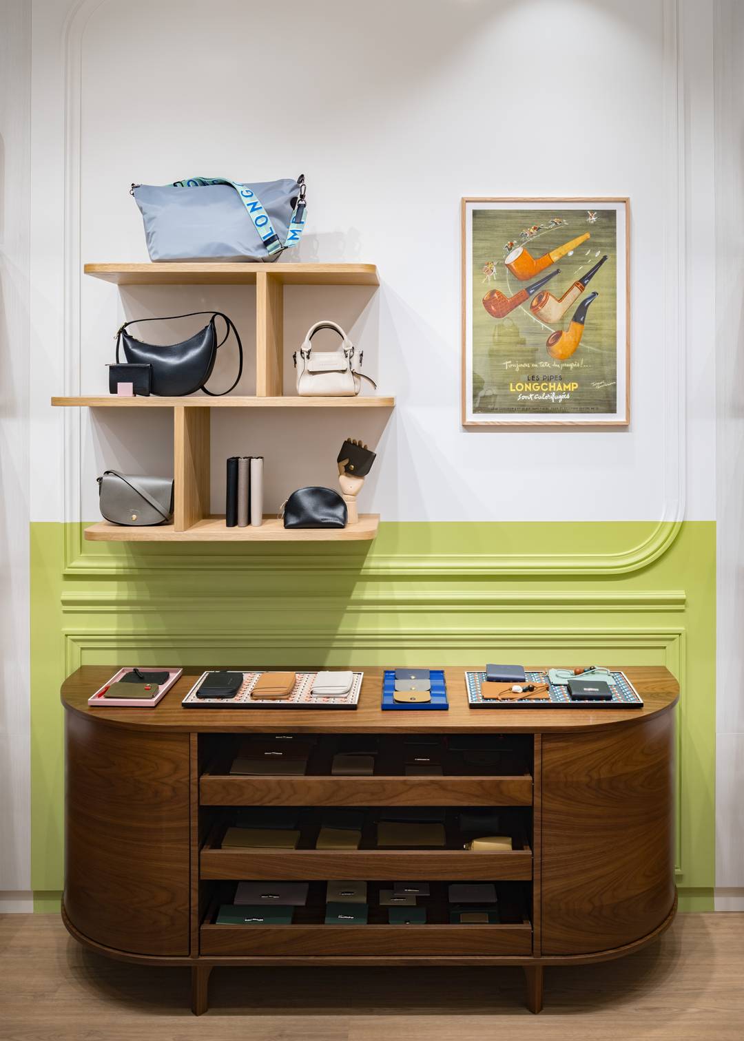 Longchamp at KaDeWe.