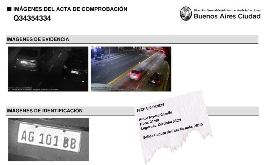 Santiago Caputo's fines