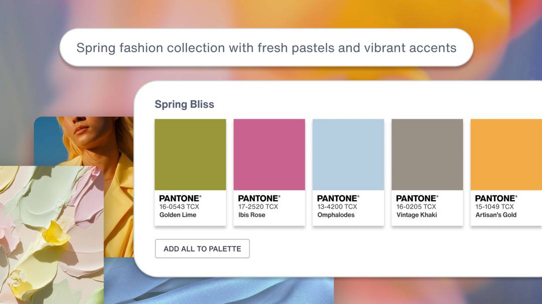 Pantone Palette Generator AI tool