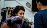 At a boxing school in South Rotterdam, children learn (often with a doctor's prescription) that exercise can be fun.