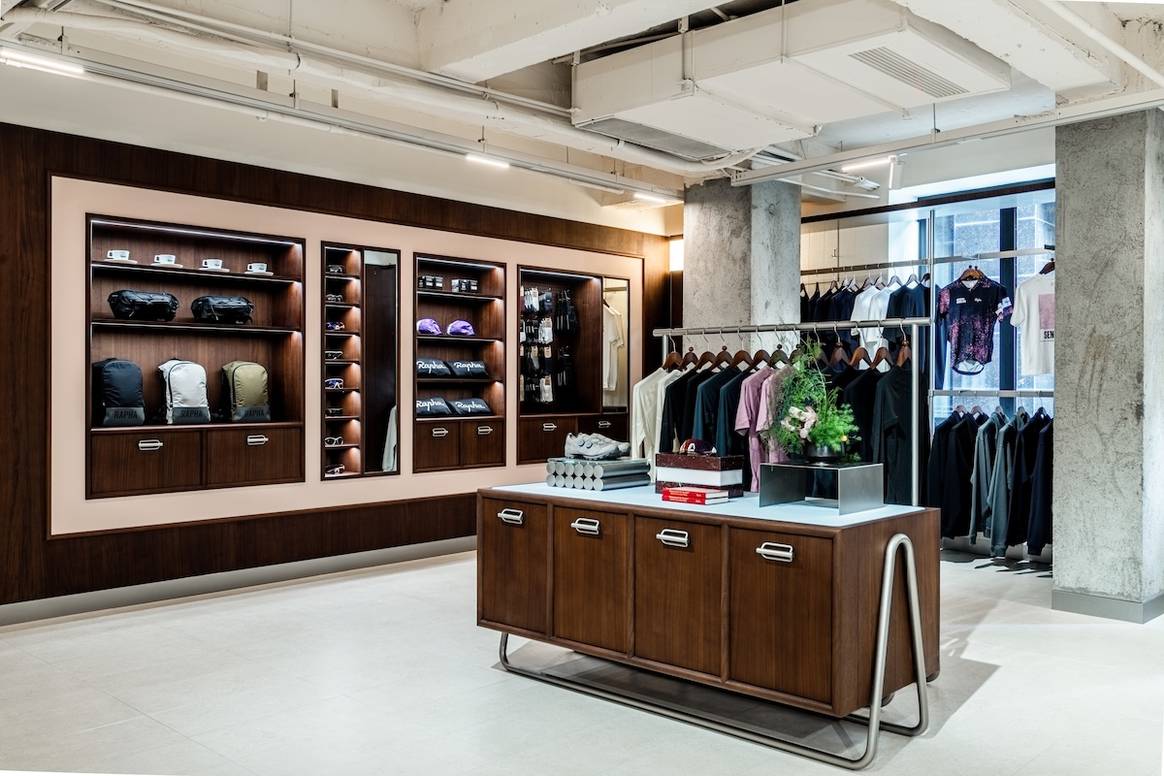 The new Rapha store in Shanghai