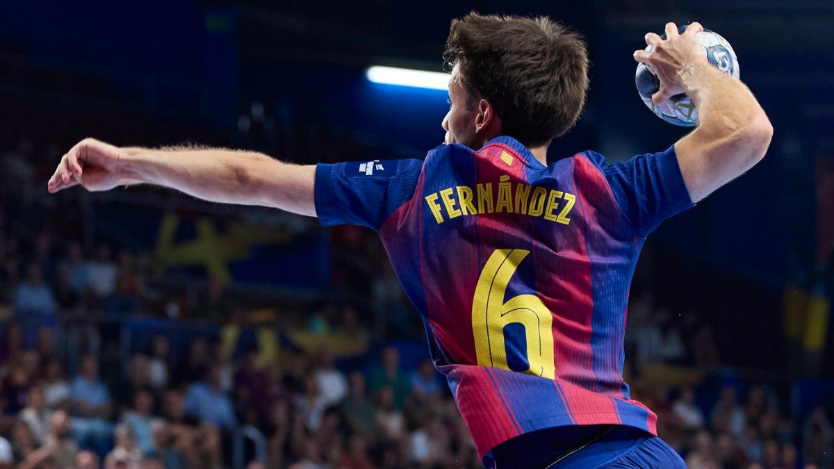 Dani Fernández is very happy at Barça